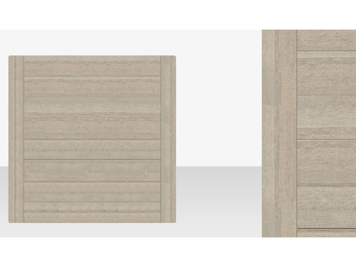 Decoscape Danish Aluminum Square Large Dining Table