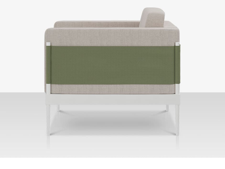 Decoscape Oliver Aluminum Cushion Lounge Chair