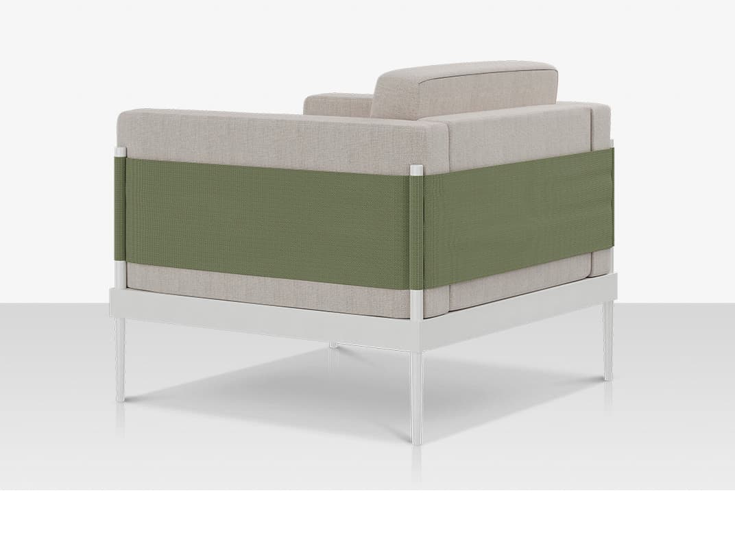 Decoscape Oliver Aluminum Cushion Lounge Chair