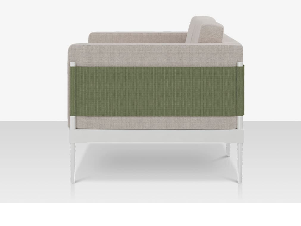 Decoscape Oliver Aluminum Cushion Loveseat