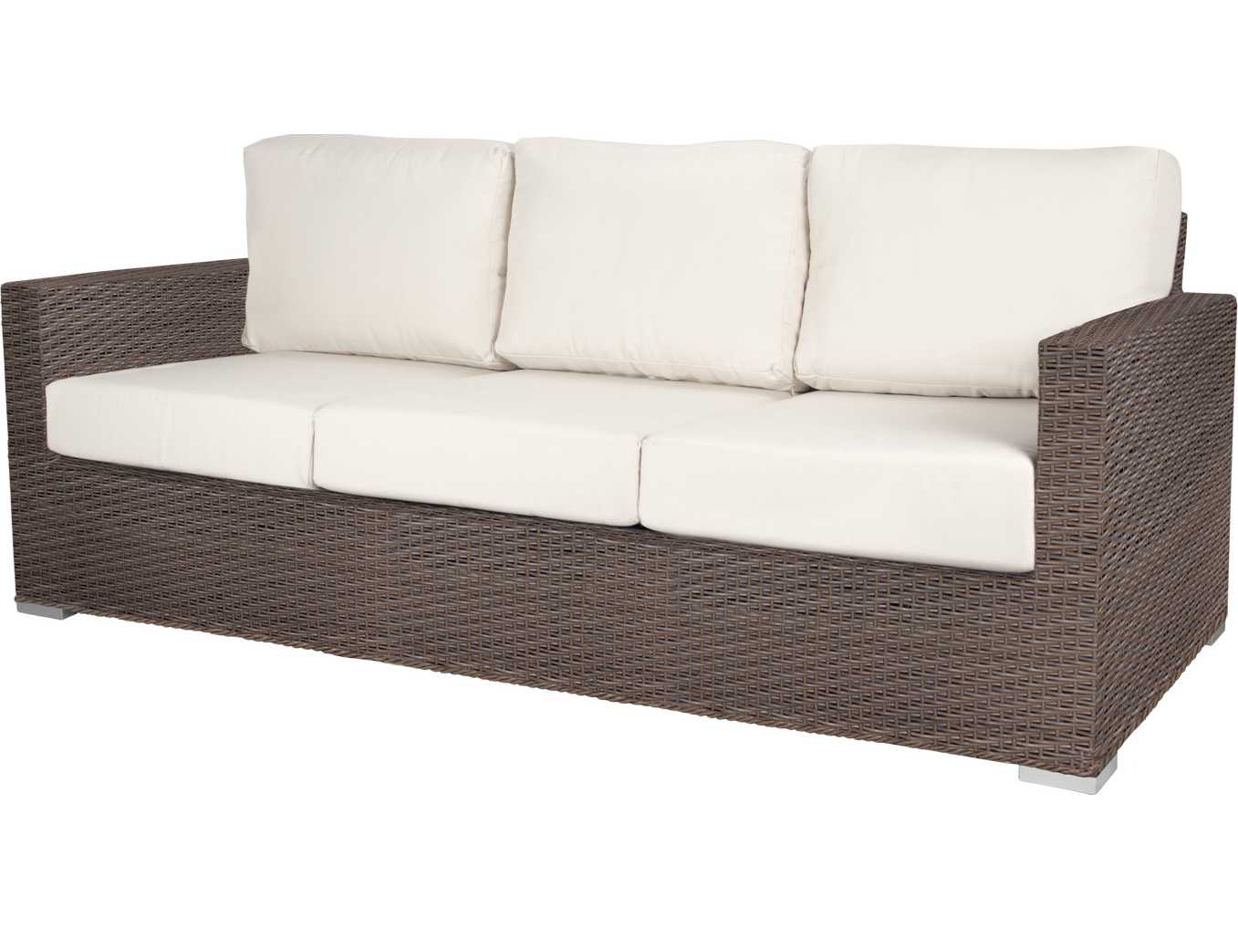 Decoscape Lucaya Quick Ship Wicker Sofa