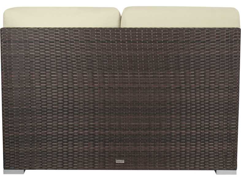 Decoscape Lucaya Quick Ship Wicker Modular Loveseat