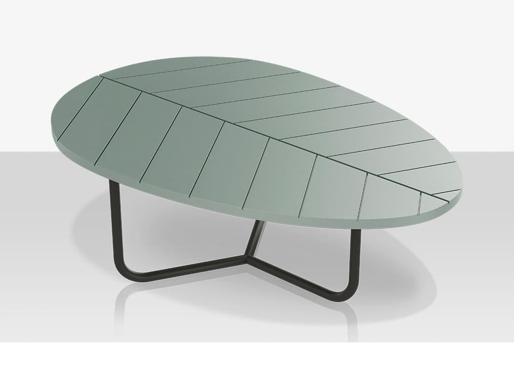 Decoscape Organic Leaf Large Nesting Table