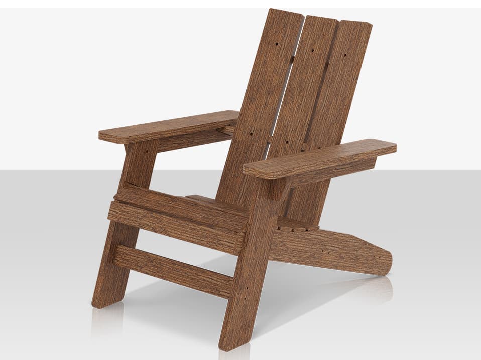 Decoscape PollyOutdoor Resin Adirondak Chair