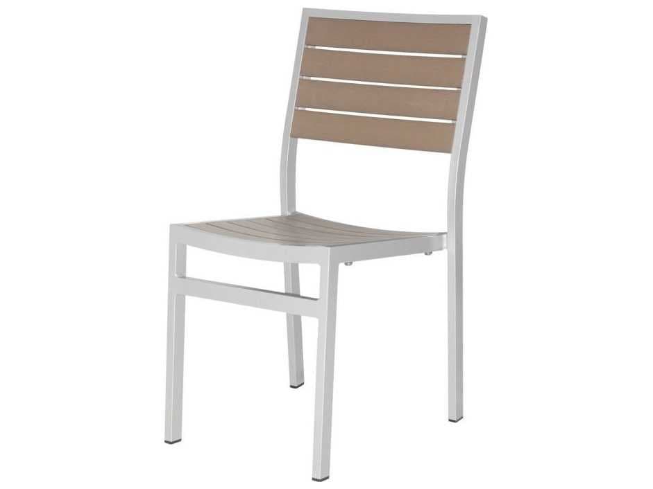 Decoscape Napa Aluminum Stackable Dining Side Chair
