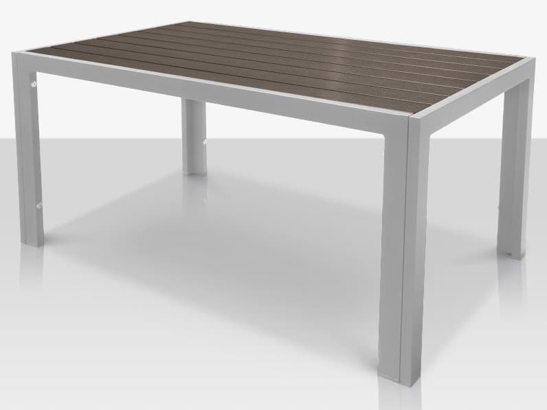 Decoscape Napa Aluminum Rectangular Coffee Table