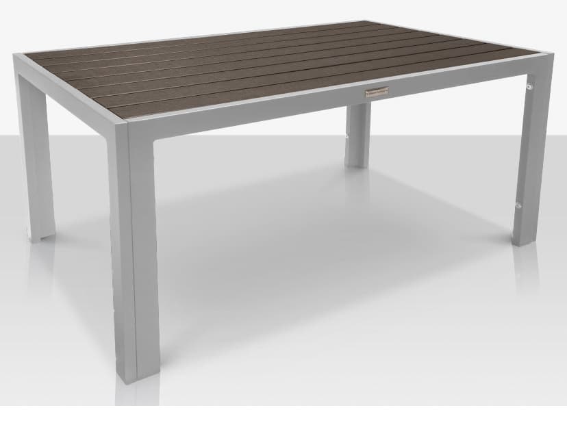 Decoscape Napa Aluminum Rectangular Coffee Table