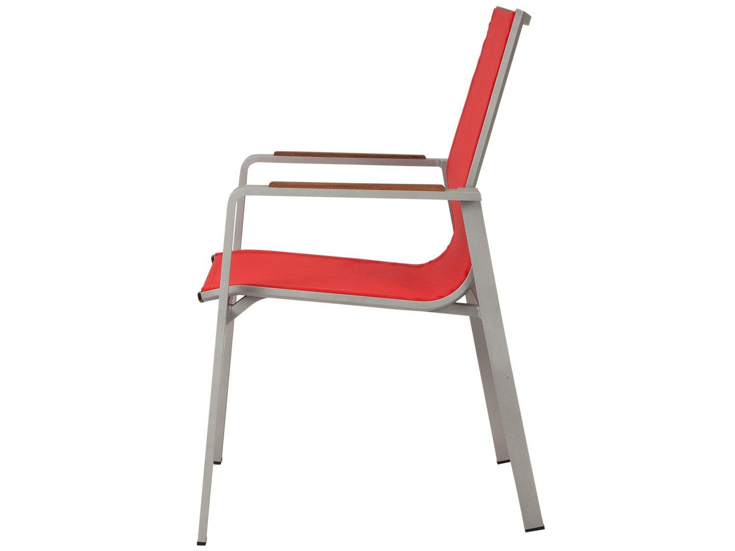 Decoscape Tide Aluminum Sling Dining Arm Chair