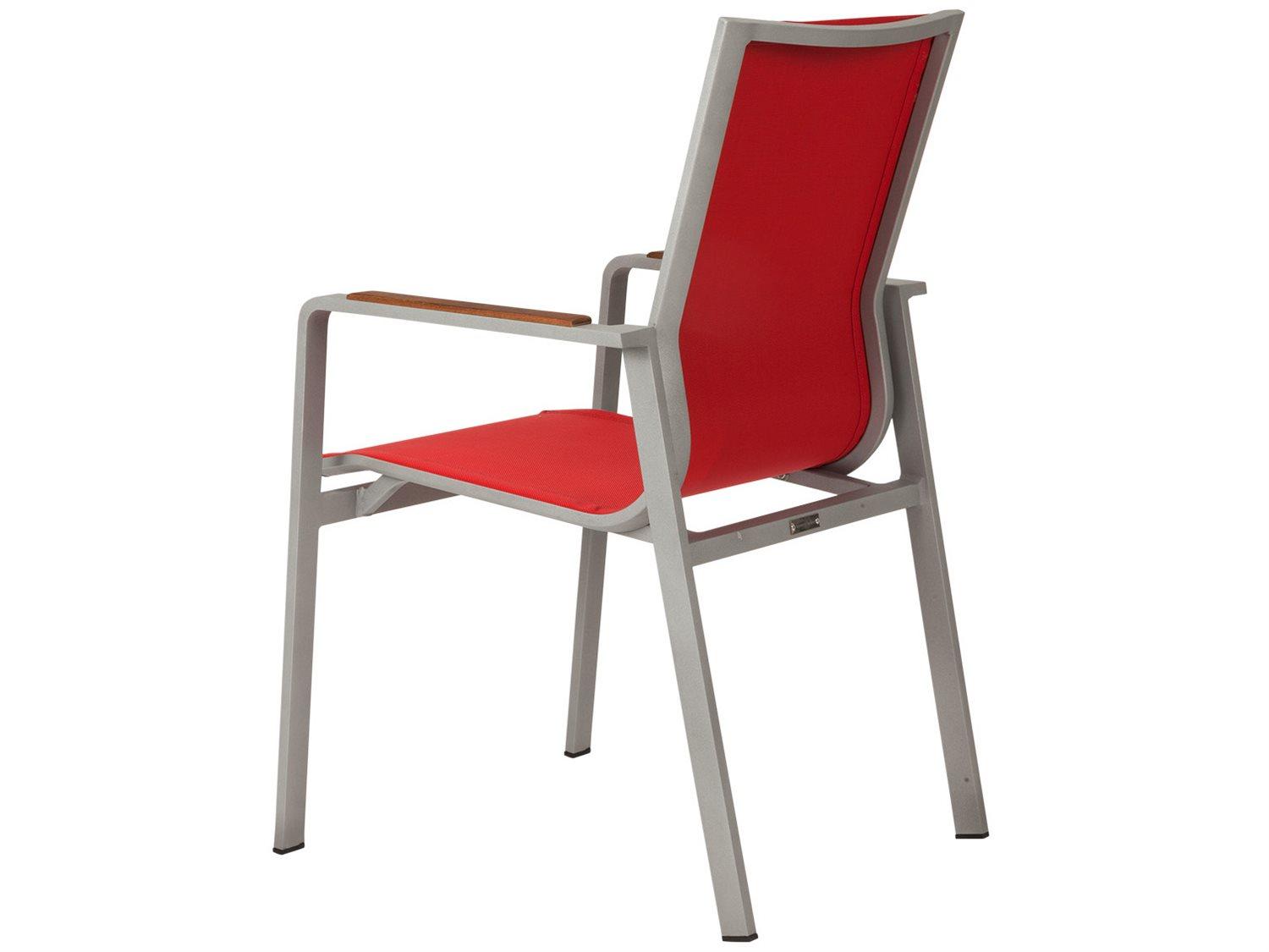 Decoscape Tide Aluminum Sling Dining Arm Chair