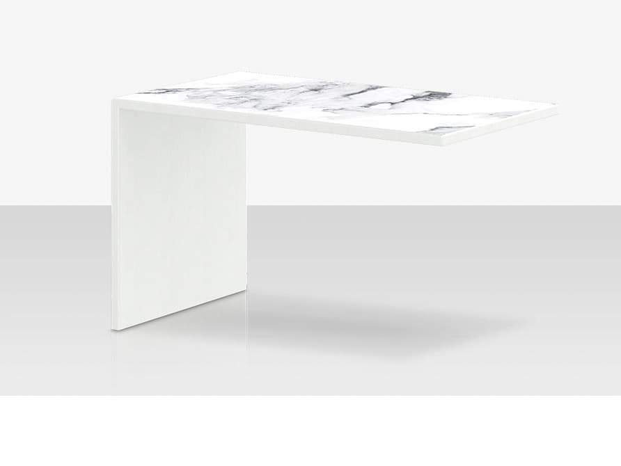 Decoscape MOD Aluminum Rectangular C Side Table