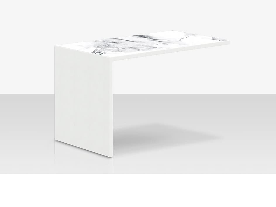 Decoscape MOD Aluminum Rectangular C Side Table