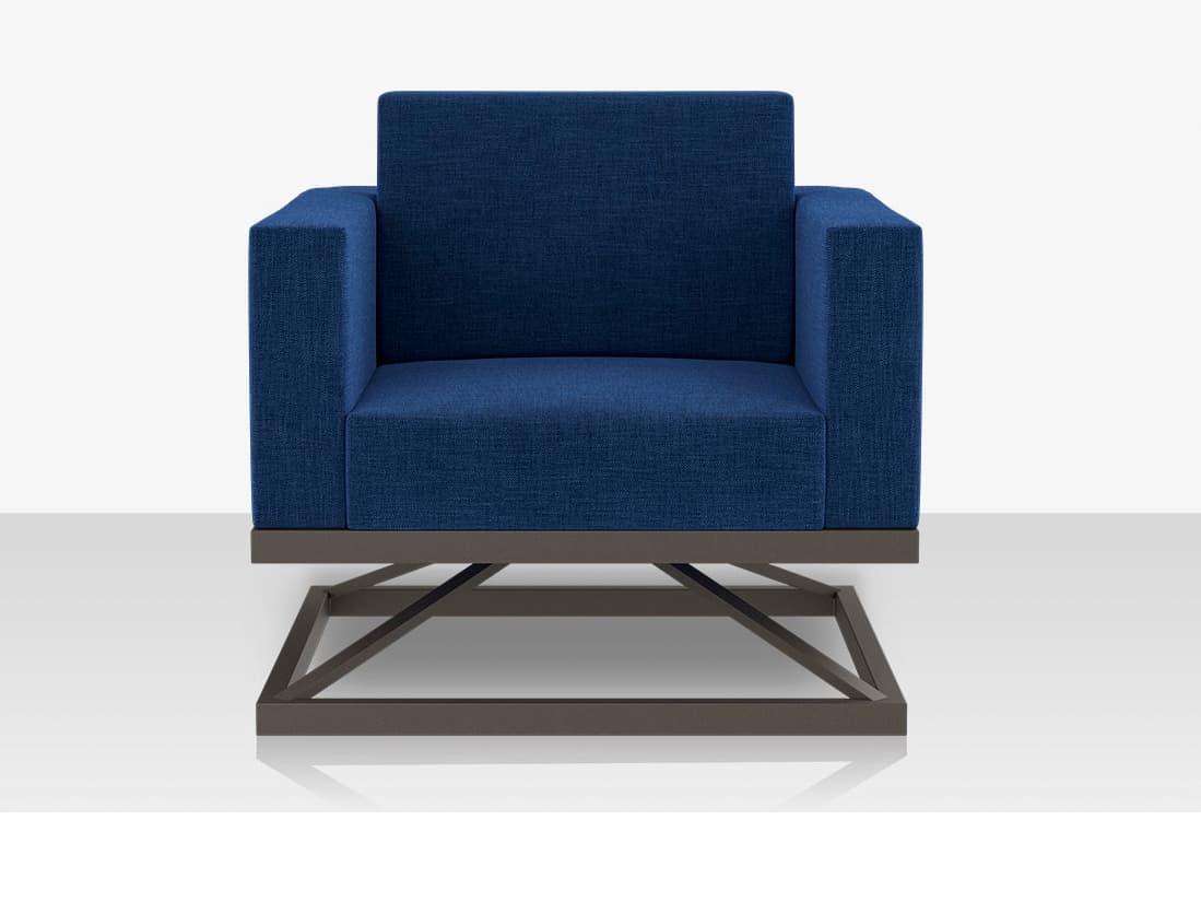 Decoscape South Beach Aluminum Swivel Lounge Chair