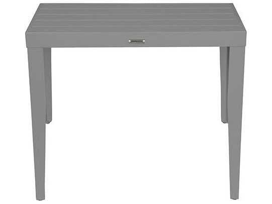 Decoscape South Beach Aluminum Rectangular End Table