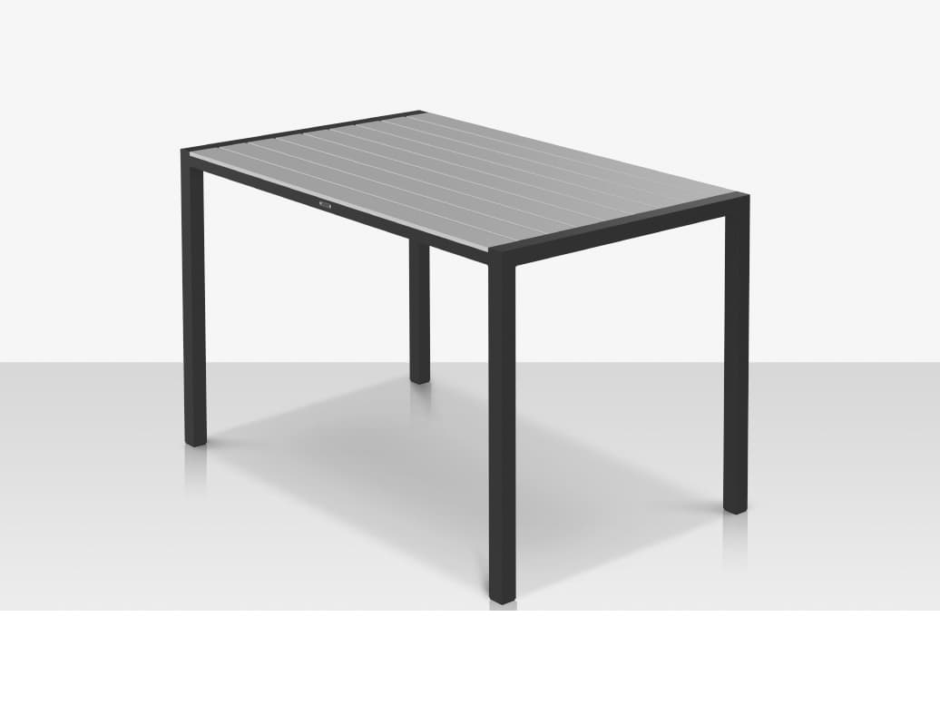 Decoscape Modera Aluminum Rectangular Bar Table