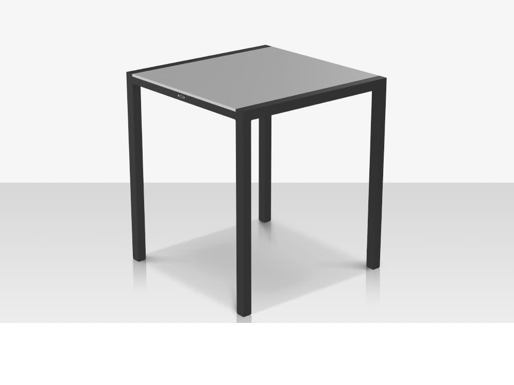 Decoscape Modera Aluminum Large Square Bar Table
