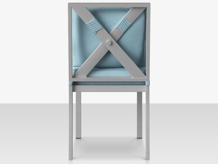 Decoscape Dynasty Aluminum Cushion Dining Chair
