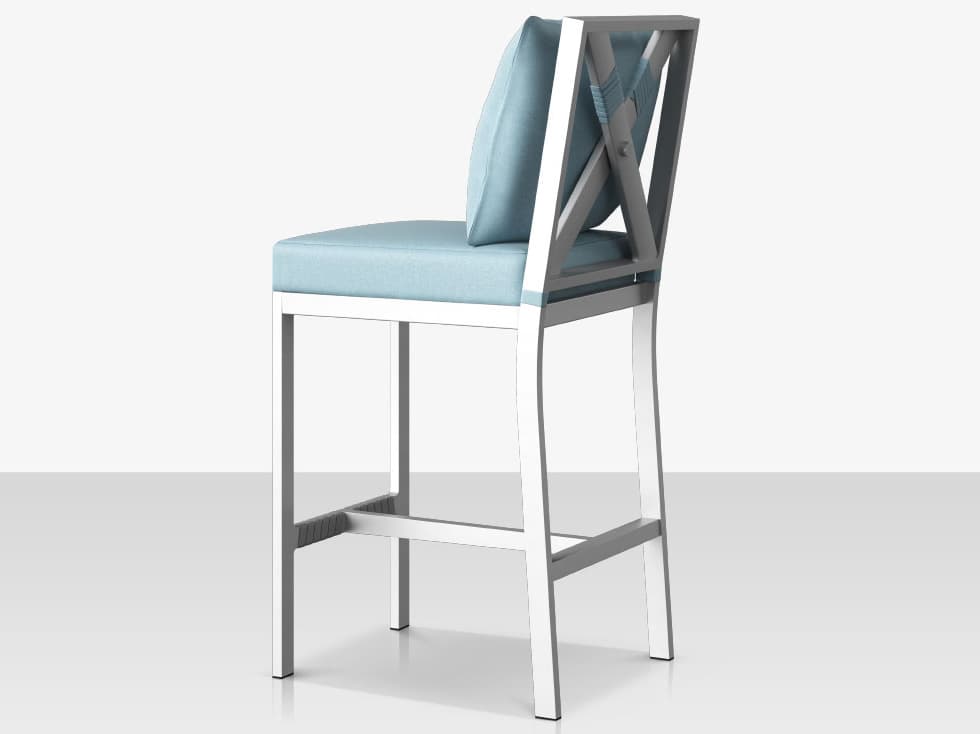 Decoscape Dynasty Aluminum Cushion Bar Chair