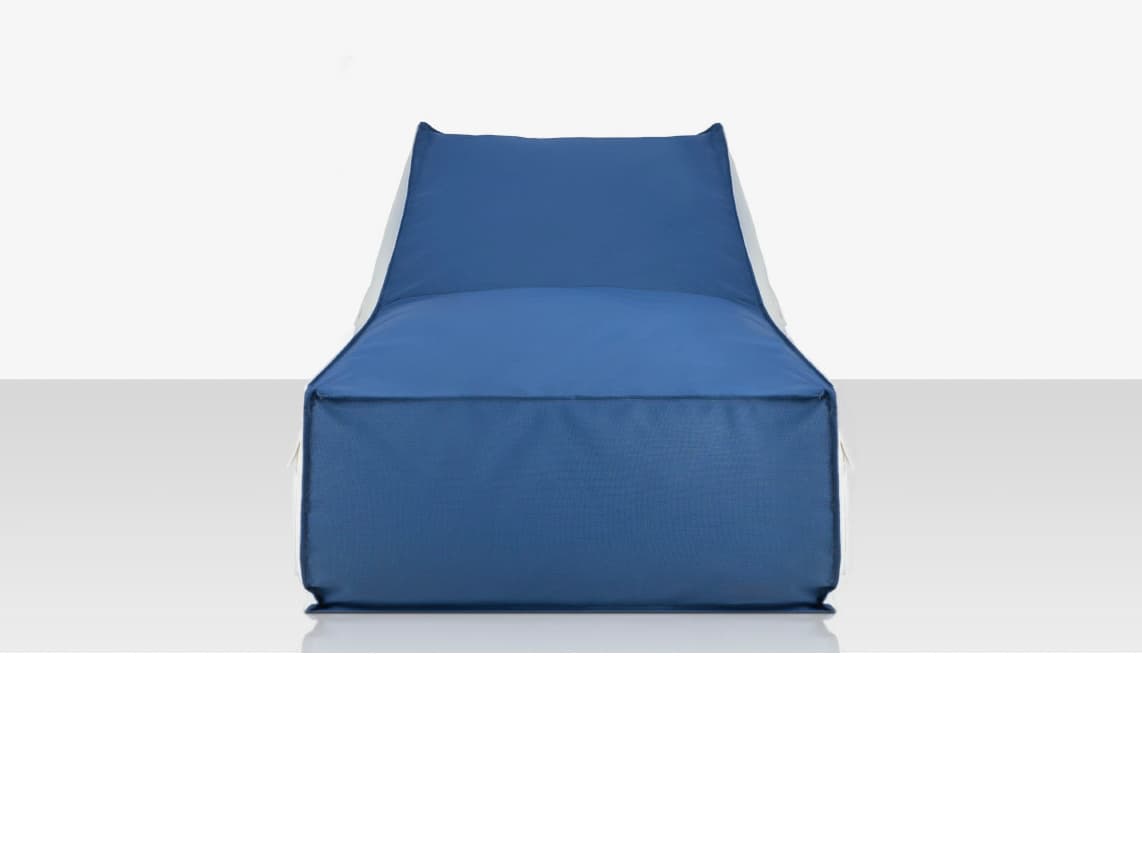 Decoscape Casbah Fabric Pouf Chaise Lounge