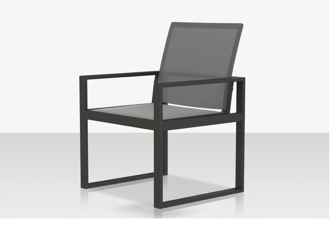 Decoscape Iconic Aluminum Sling High Back Lounge Chair