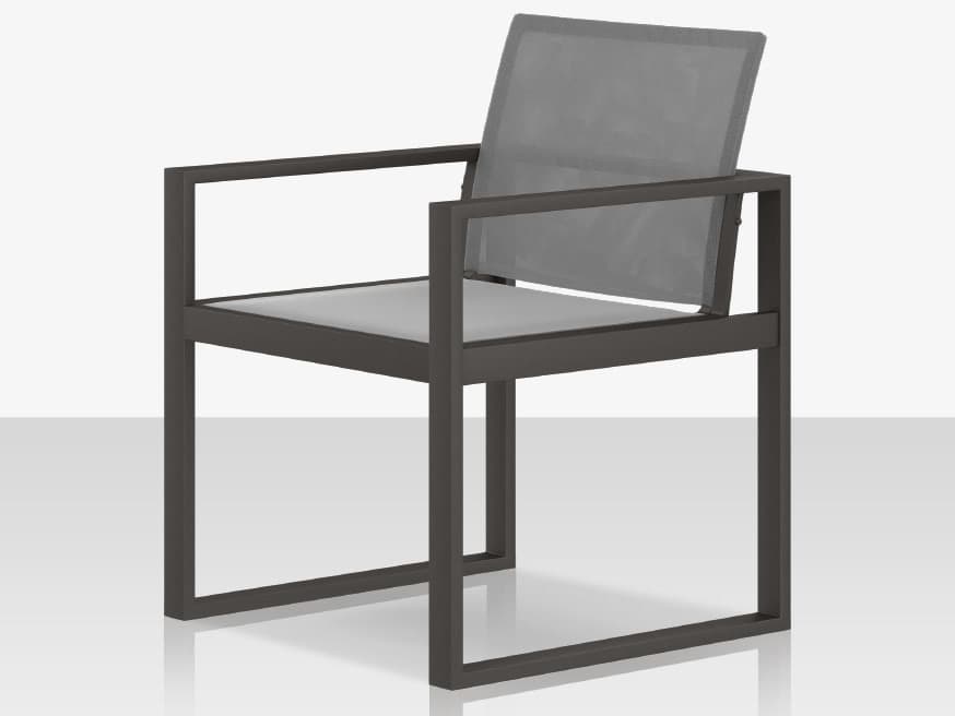 Decoscape Iconic Aluminum Sling Dining Arm Chair