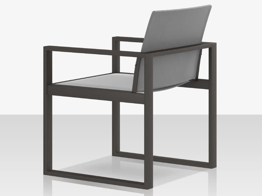 Decoscape Iconic Aluminum Sling Dining Arm Chair