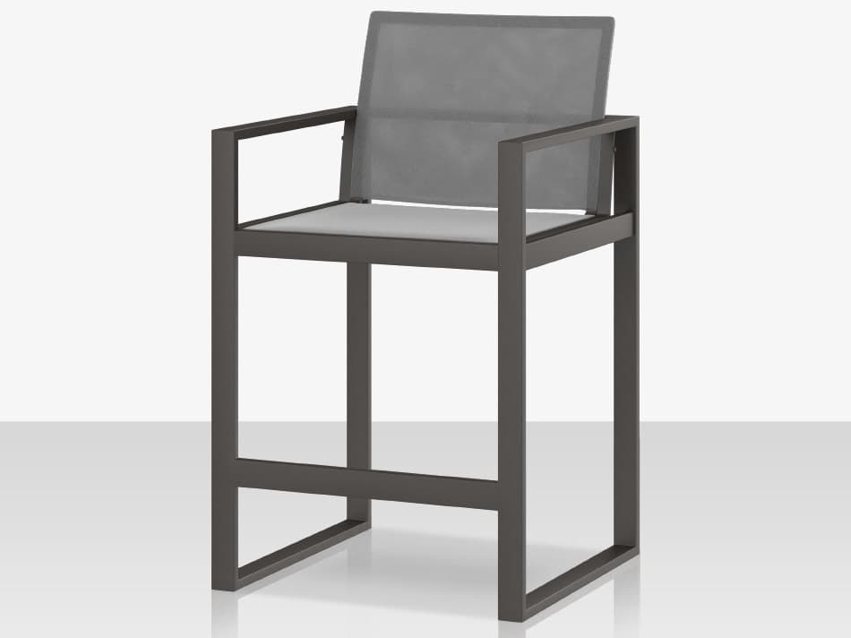 Decoscape Iconic Aluminum Sling Bar Arm Chair