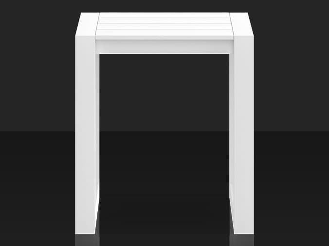 Decoscape Iconic Aluminum Small Square Side Table