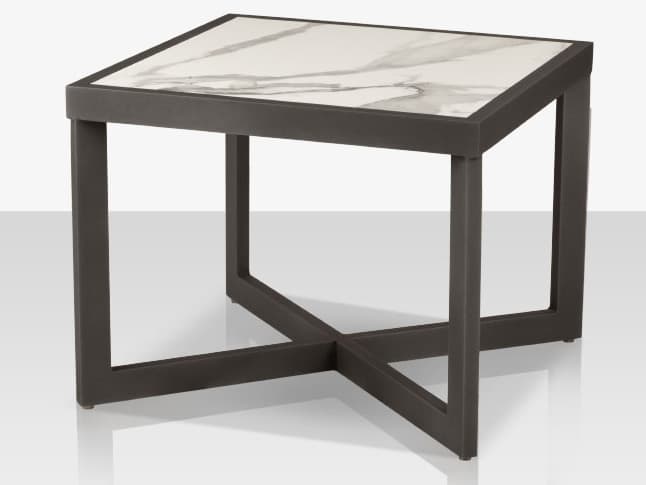 Decoscape Iconic Aluminum Large Square Side Table