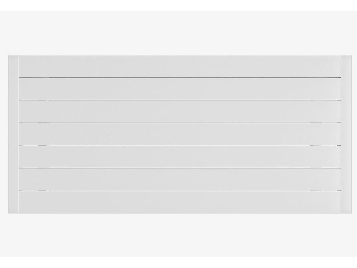 Decoscape Iconic Aluminum Small Rectangular Coffee Table