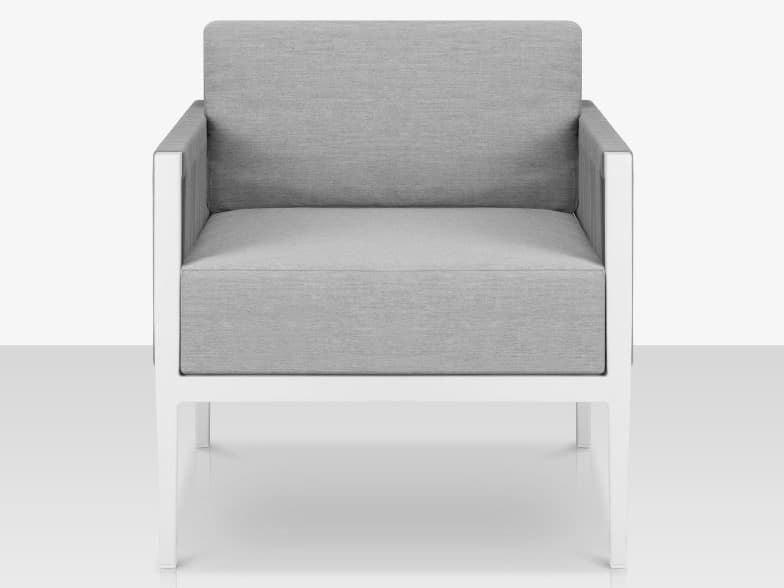 Decoscape Skye Quick Ship Aluminum Lounge Chair - Style 2