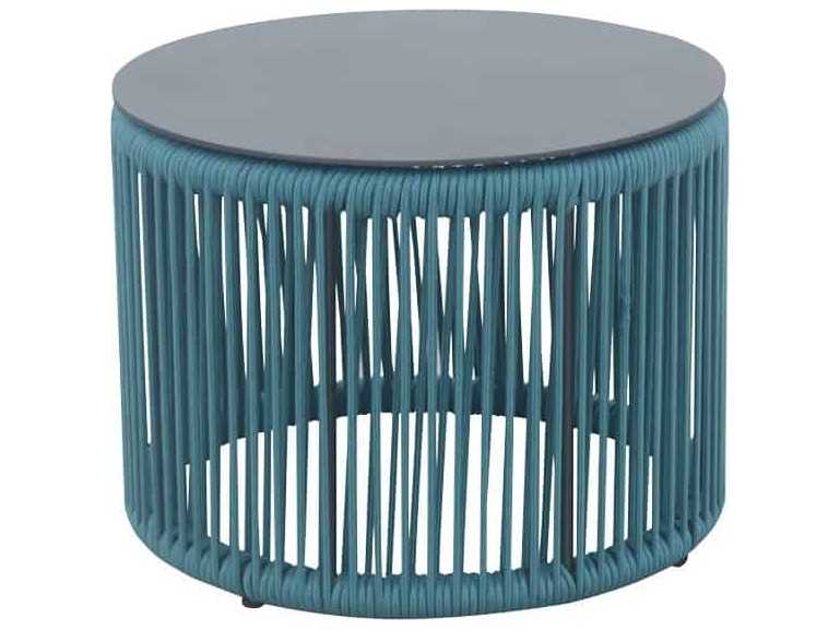 Decoscape Skye Quick Ship Aluminum Round End Table