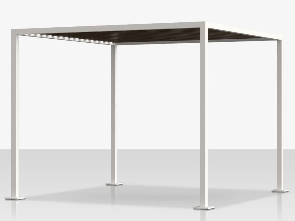 Decoscape Breeze Aluminum Cabana 10' Aluminum Slats - Top