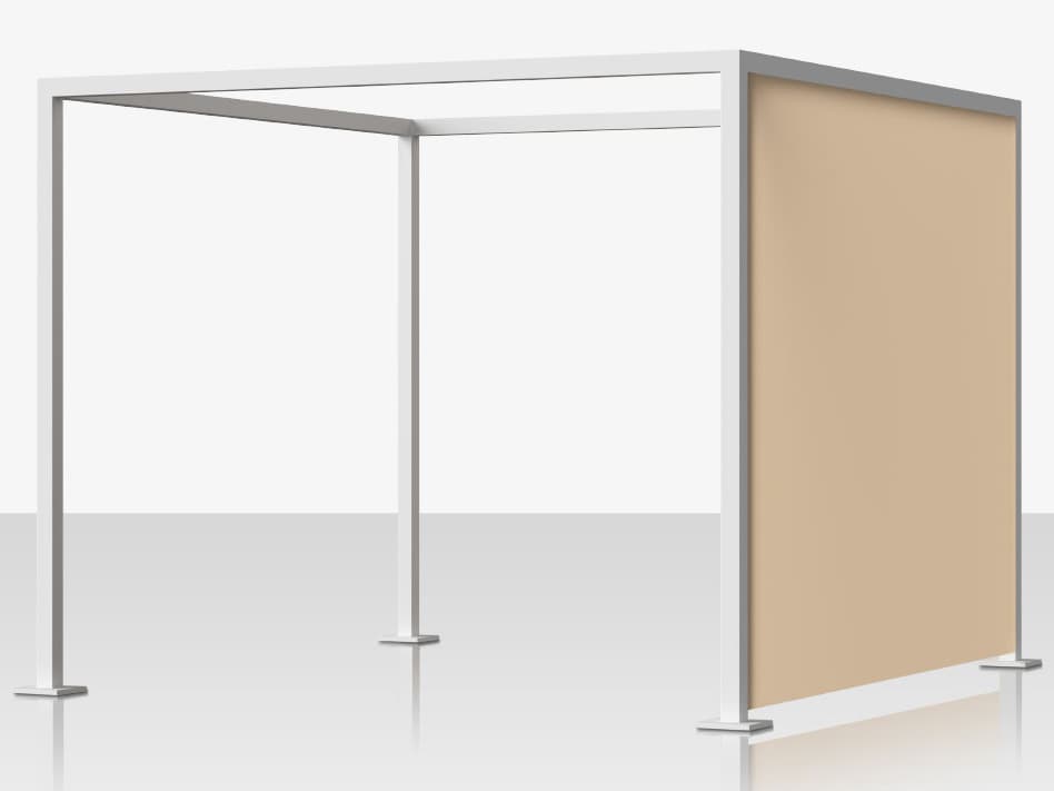 Decoscape Breeze Cabana 15' Sling Right Side Privacy Panel