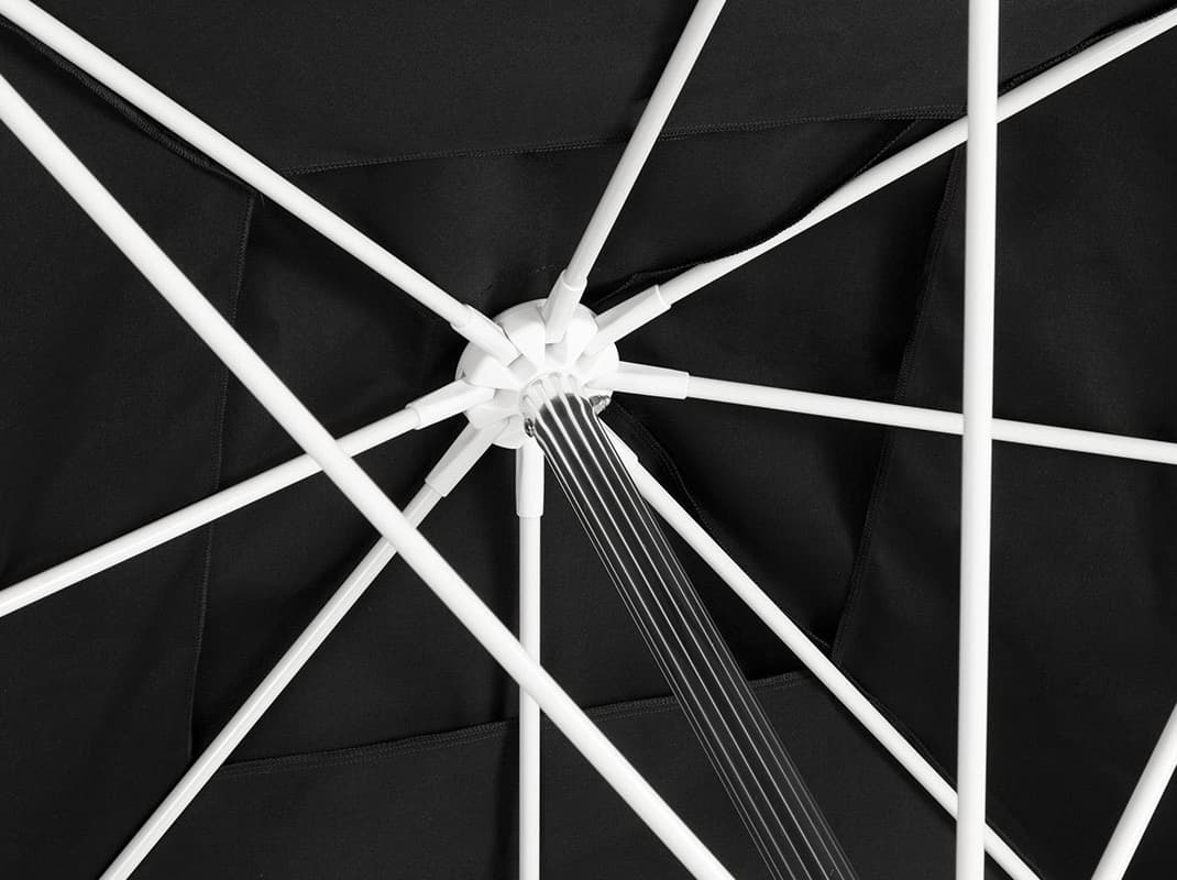 Decoscape 8 Foot Square Single Vented Push-Up Lift Umbrella