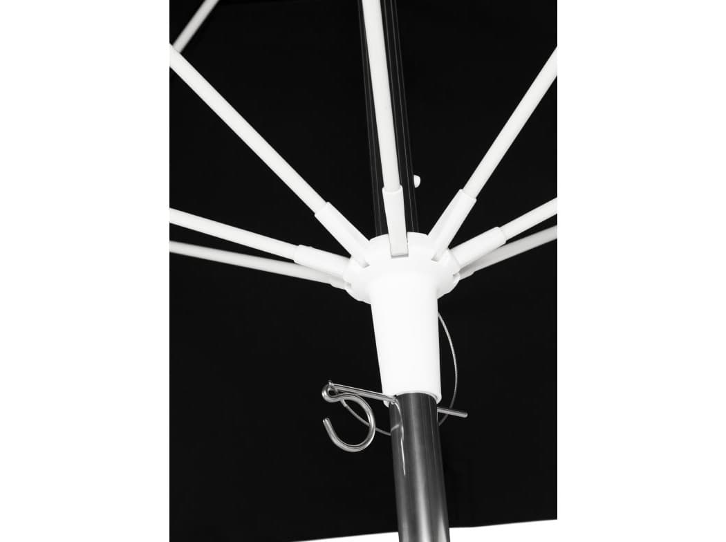 Decoscape 8 Foot Round Double Vented Push Up Lift Umbrella