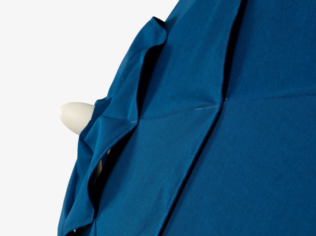 Decoscape 8 Foot Round Double Vented Push Up Lift Umbrella