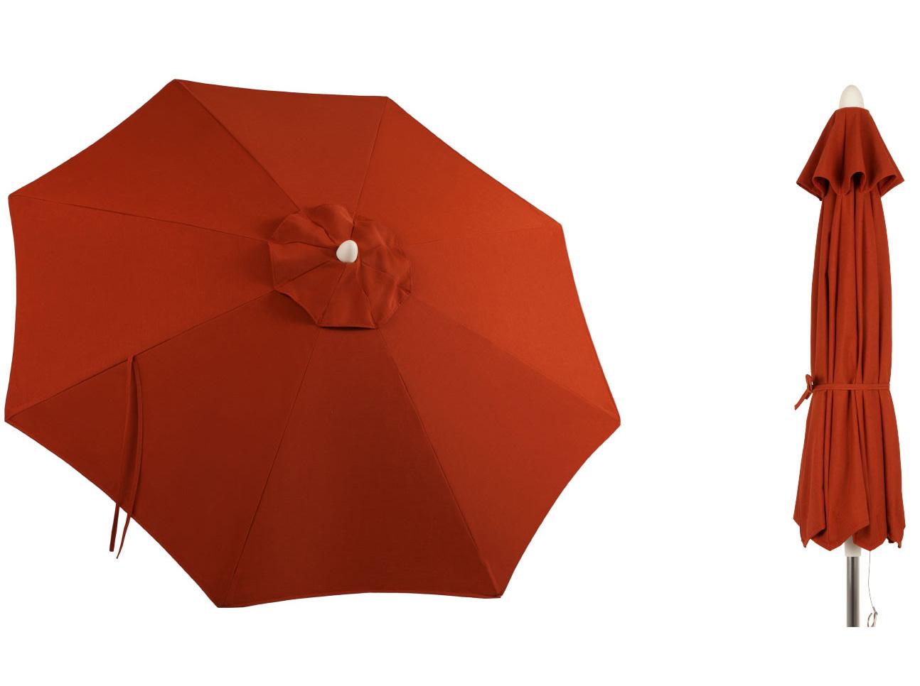 Decoscape 9 Foot Round Single Vented Push Up Lift Umbrella