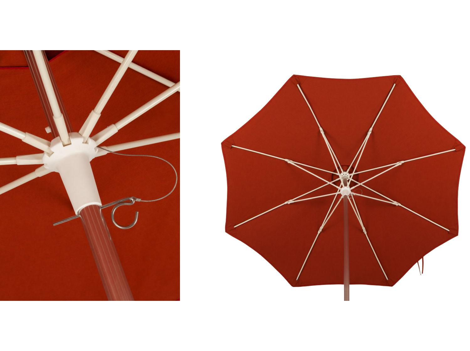 Decoscape 9 Foot Round Single Vented Push Up Lift Umbrella