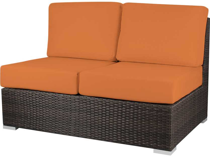 Decoscape Lucaya Wicker Modular Loveseat