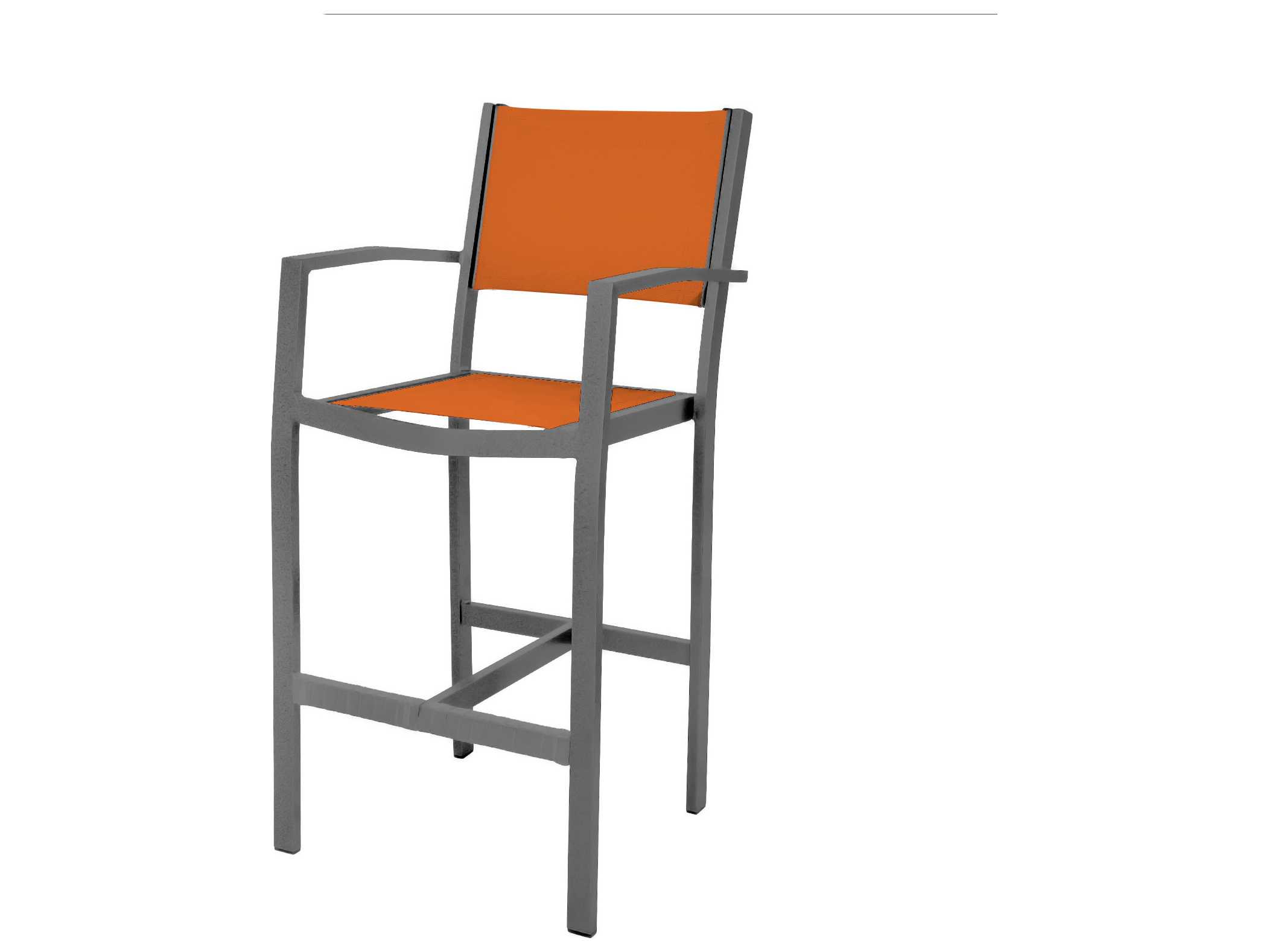 Decoscape Fusion Sling Aluminum Bar Arm Chair