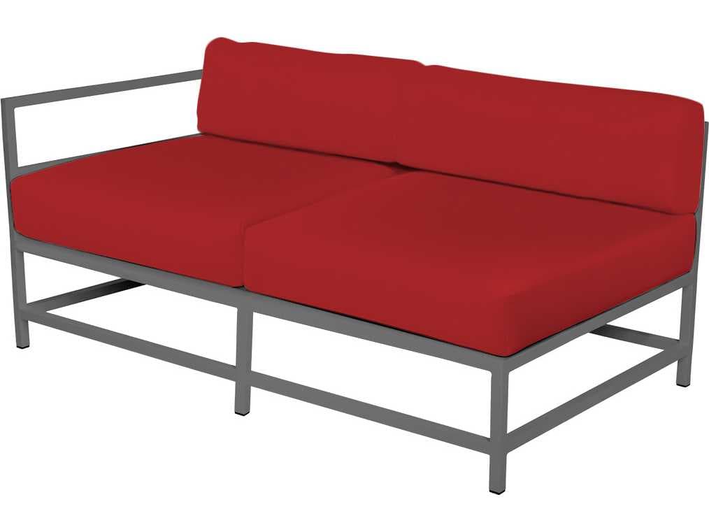 Decoscape Delano Aluminum Left Arm Loveseat