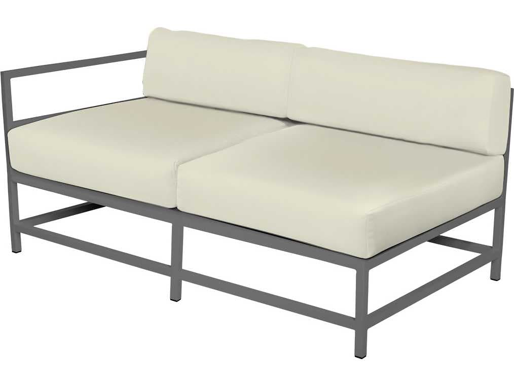 Decoscape Delano Aluminum Left Arm Loveseat
