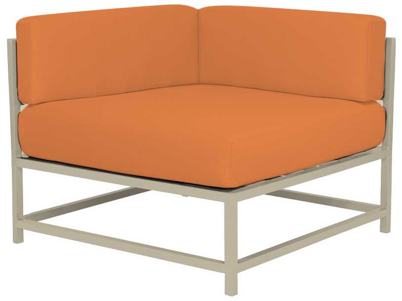 Decoscape Delano Aluminum Square Corner Lounge Chair