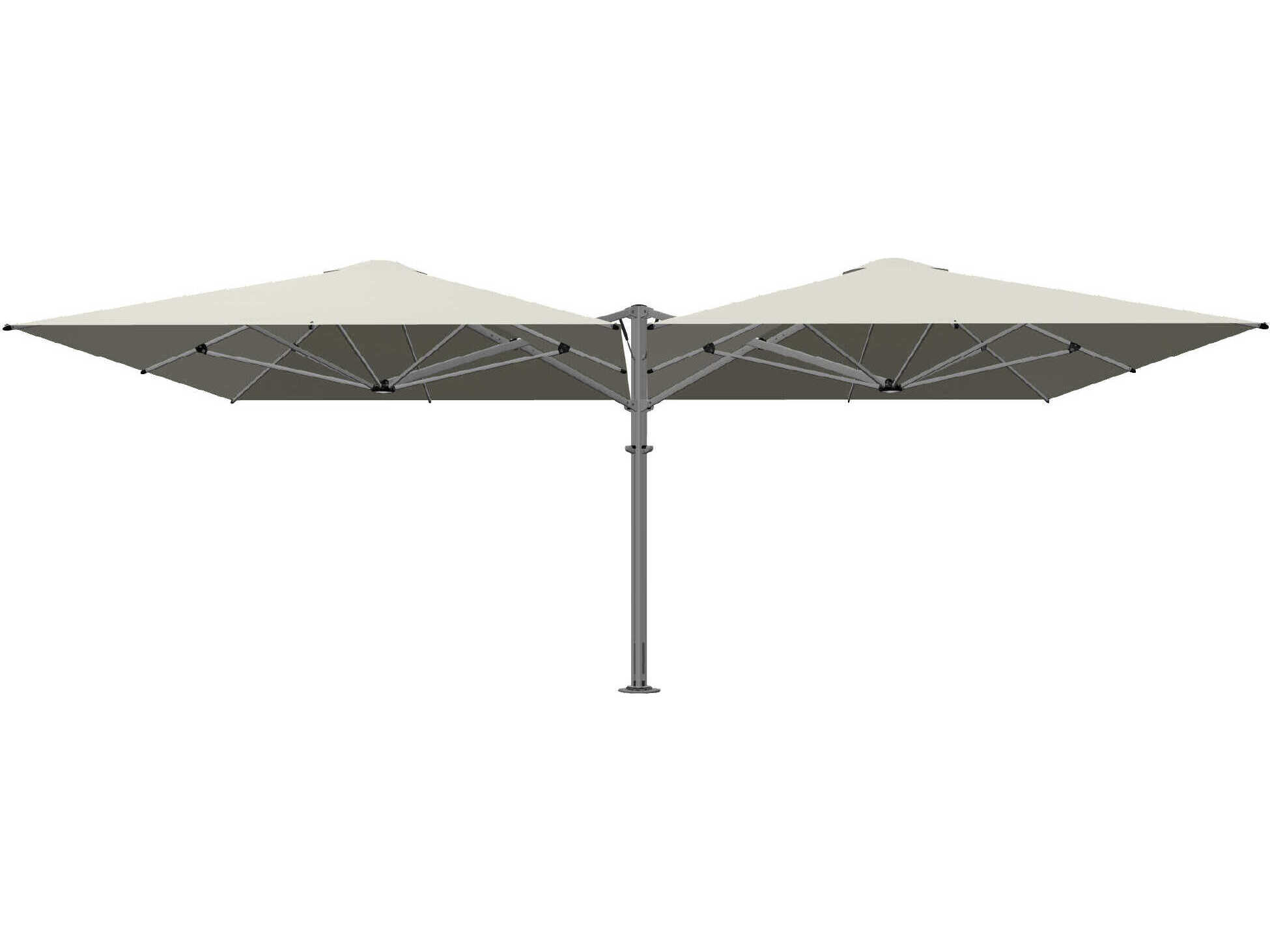 Shadowspec Unity Annodised Space Grey Umbrella