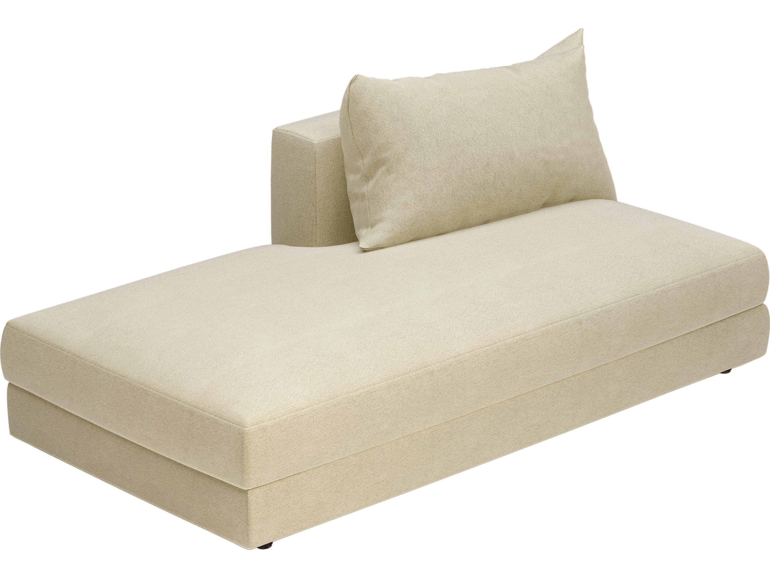 Seasonal Living Fizz Sunbelievable™ Cove Pearl Julep Outdoor Patio Loveseat with Left Side Bumper