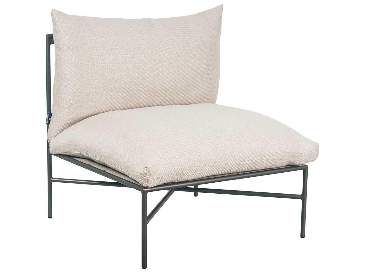 Seasonal Living Archipelago Javanese Nut Brown powder-coated aluminum Outdoor Patio Lounge Chair