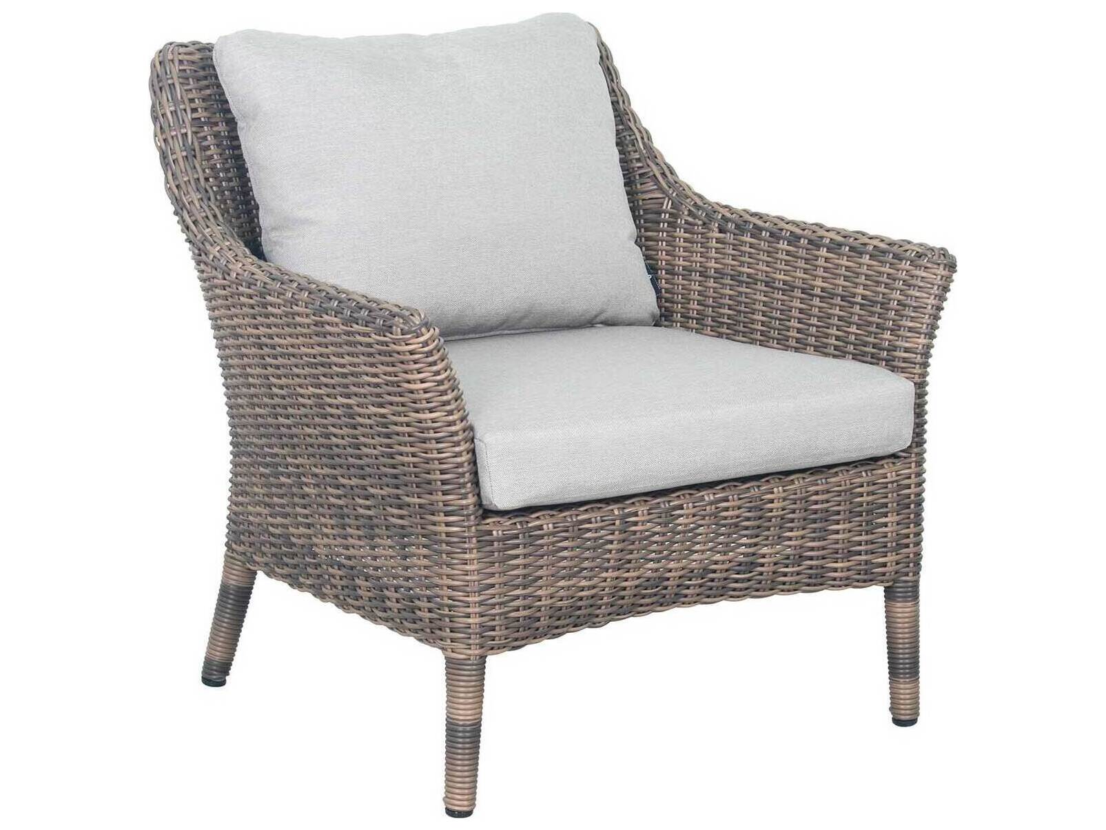 Seasonal Living Provenance Signature Wicker Sea Wattle Patio Lounge Chair