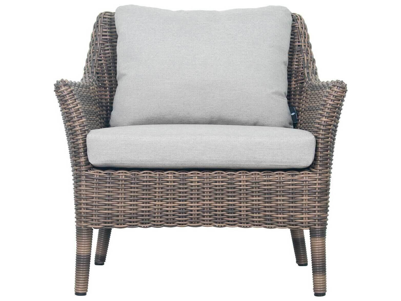 Seasonal Living Provenance Signature Wicker Sea Wattle Patio Lounge Chair