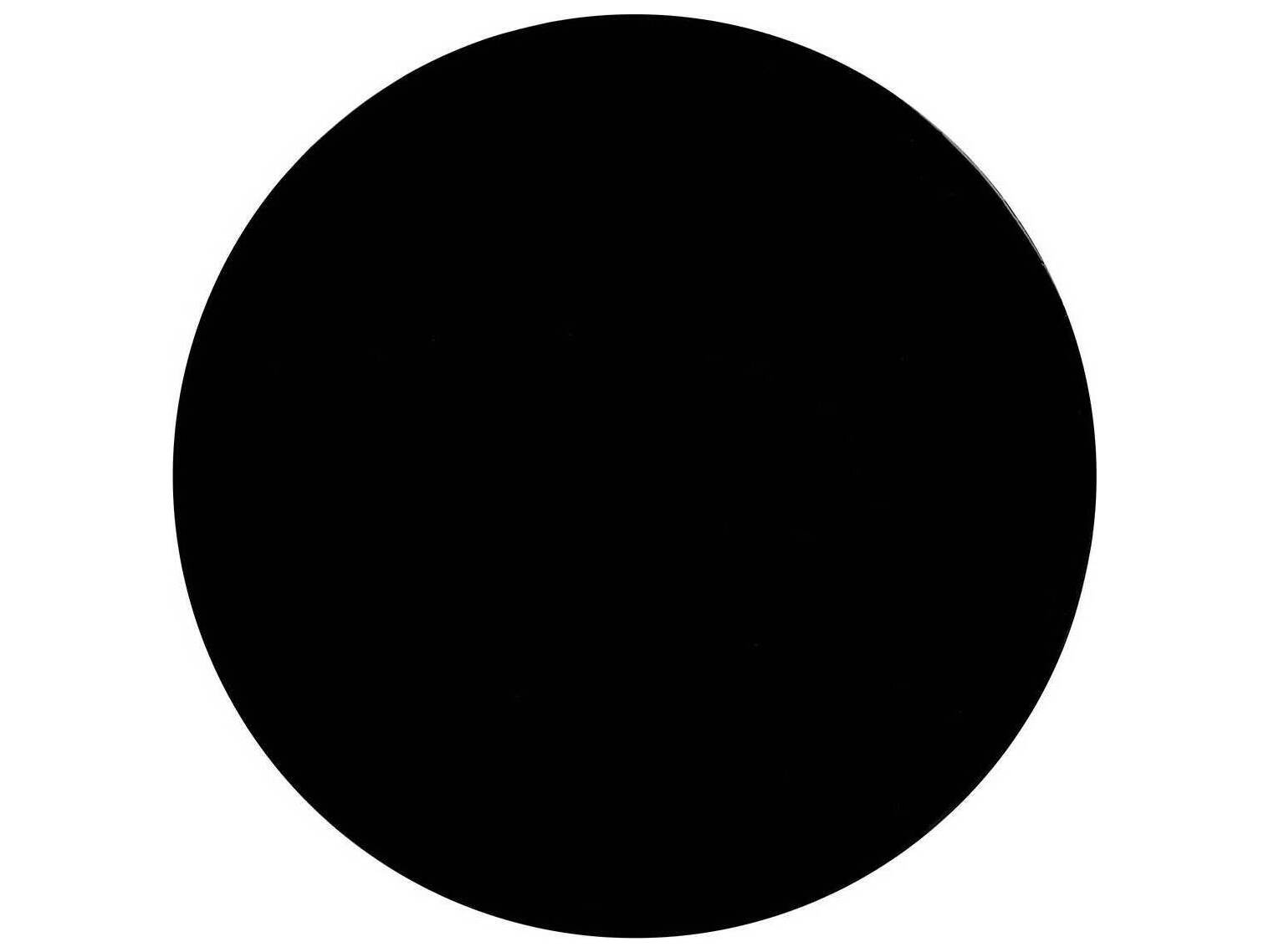 Seasonal Living Provenance Ceramic Jet Gloss/Coal Semigloss Serenity Grazed Round Outdoor Patio Side Table