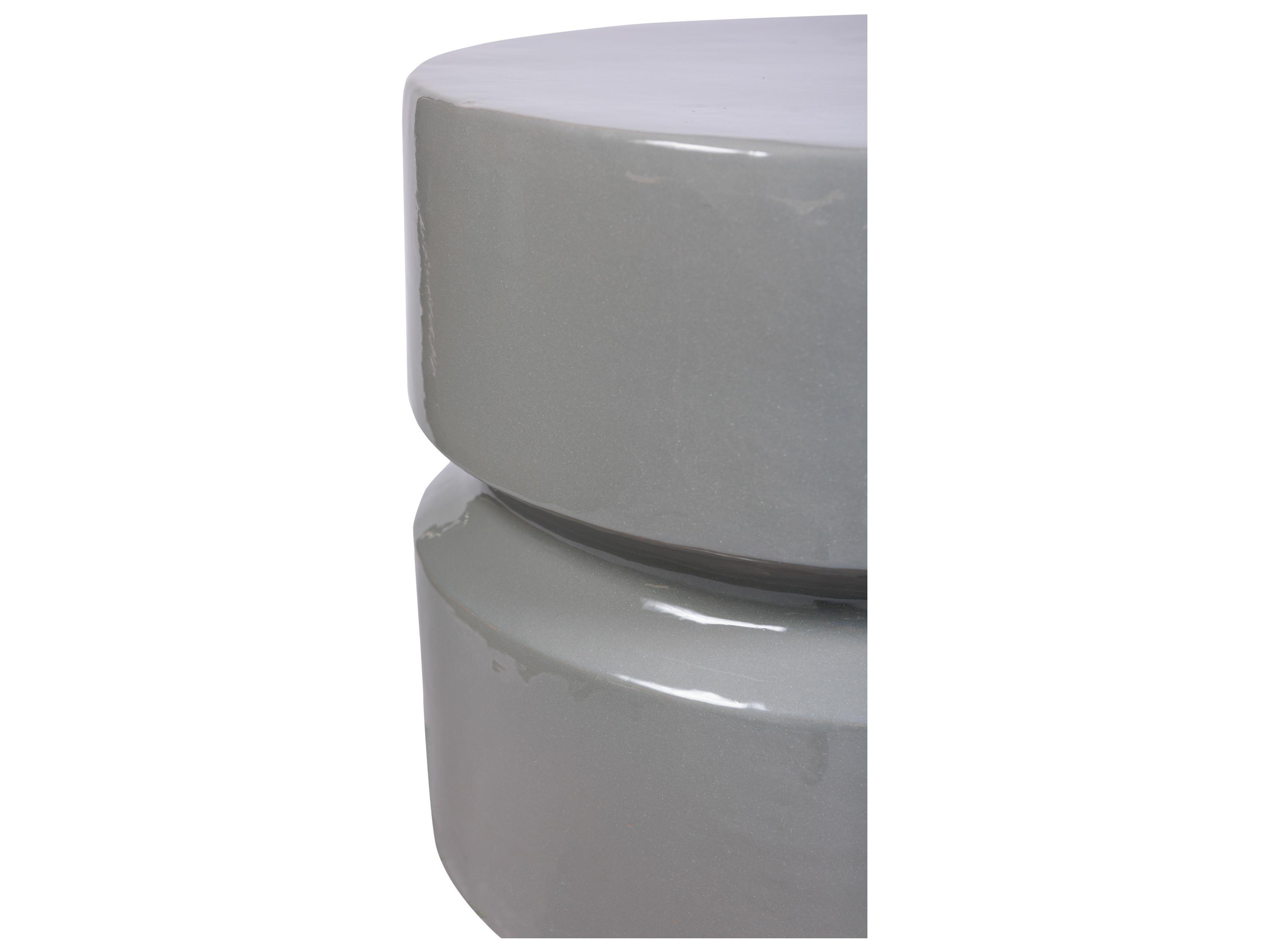 Seasonal Living Ceramics Sage Gloss Ceramic Dining Chair